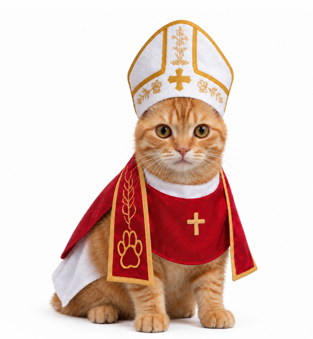 Holy Pet Costume – Nun & Pope