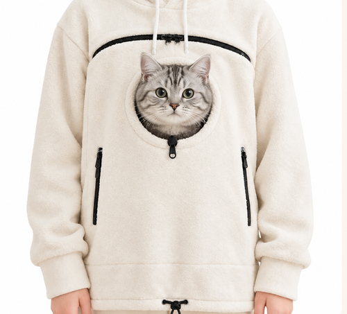 PetPocket Cozy Carrier Hoodie