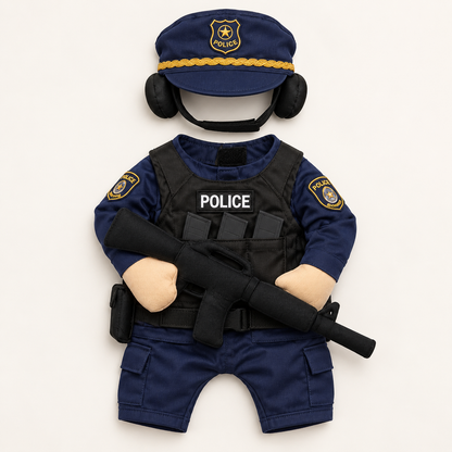 Doggy Tactical Costume Set